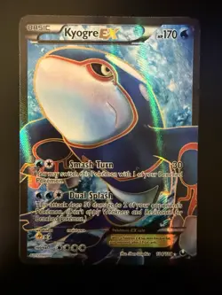 Kyogre EX Dark Explorers Full Art Holo Ultra Rare 104/108 Pokemon TCG - Image 1