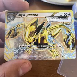 The Pokemon Company Lugia BREAK 79/124 Fates Collide Holo Rare EN 2016 HP150 - Image 1
