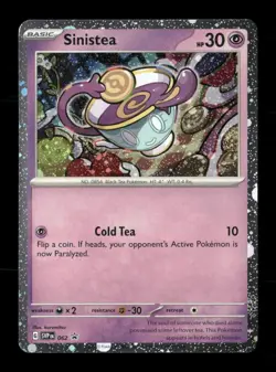 Sinistea 062 Holo Scarlet & Violet Promo NM/M Pokemon - Image 1