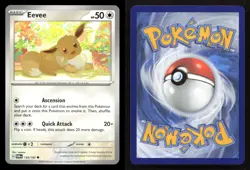 Eevee 135/167 Twilight Masquerade NM/M Pokemon - Image 3