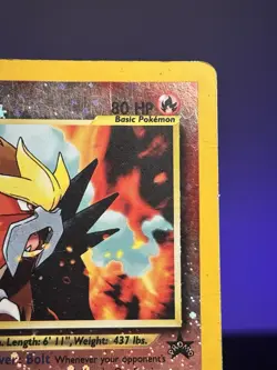 Entei 34 - Wizards Black Star Promo Holo Pokemon TCG DMG - Image 3