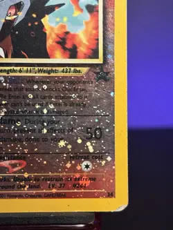 Entei 34 - Wizards Black Star Promo Holo Pokemon TCG DMG - Image 4