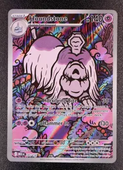 Houndstone 145/132 Mega Evolution Pokemon TCG NM/M - Image 1