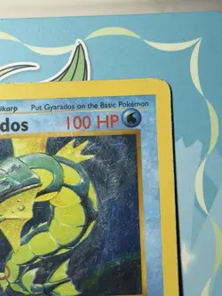 Pokemon TCG Gyarados Base Set Holo Rare 006/102 Shadowless English 1999 100 HP - Image 5