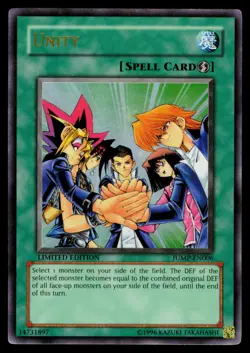 Unity - JUMP-EN006 MP Ultra Rare Shonen Jump Magazine Promos Yu-Gi-Oh - Image 1