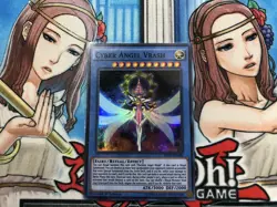 yugioh Cyber Angel Vrash super rare 1st edition INOV-EN036 - Image 1