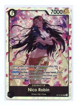 Nico Robin OP12-087 SR Foil One Piece Legacy of the Master English NM - Image 1