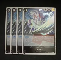 Playset Bandai One Piece TCG Yamato OP16-097 R English x4 - Image 1