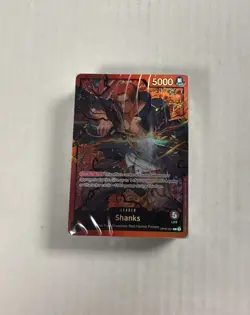 One Piece TCG RED Shanks Starter Deck ST-23 English Factory Sealed Deck Only - Image 1