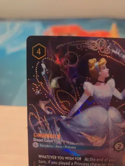 Disney Lorcana Cinderella Dream Come True Enchanted Foil 236/204 EN Whisper... - Image 4
