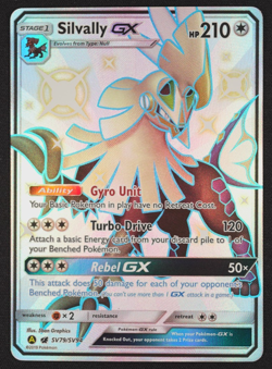 2019 Silvally GX SV79/SV94 Hidden Fates Shiny Vault Pokemon TCG Trading Card - Image 1