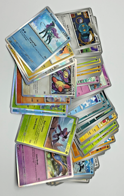 100 Pokemon Card Bulk Lot w/ Guaranteed 10 Holo / Reverse Holo Mix No Duplicates - Image 2