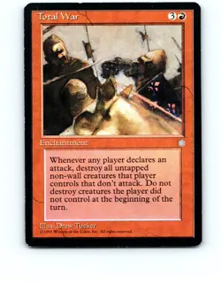 Total War Red Rare Ice Age Lightly played Excellent/NM - Image 1