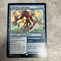 Magic The Gathering - Secrets Of Strixhaven - Emeritus of Ideation Regular MTG - Image 1