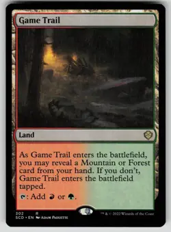 Game Trail Normal R Starter Commander Decks 302 NM - Image 1