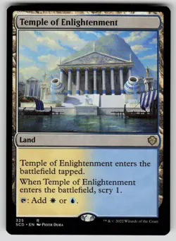 Temple of Enlightenment Rare Starter Commander Decks 325 MTG Near Mint 2022 - Image 1