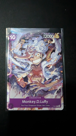 Monkey.D.Luffy P-041 Promo Starter Deck 18: PURPLE One Piece TCG - Image 1