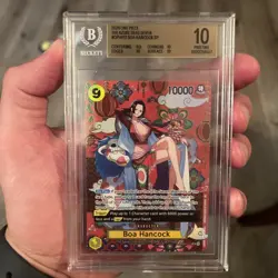 2026 One Piece Azure Sea's Seven Boa Hancock SP #OP14-112 BGS 10 - Image 1