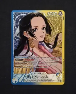 Boa Hancock Alt Art OP14-041 One Piece The Azure Sea’s Seven English TCG - Image 1