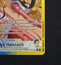 Boa Hancock Alt Art OP14-041 One Piece The Azure Sea’s Seven English TCG - Image 4