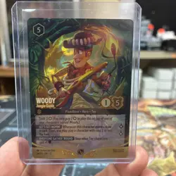 Lorcana Set Championship Top 8 Foil Promo Card - Woody Jungle Guide - Image 1