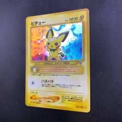 Pichu Holo No.172 Neo Genesis - Japanese Pokemon Card - 2000 - Image 5