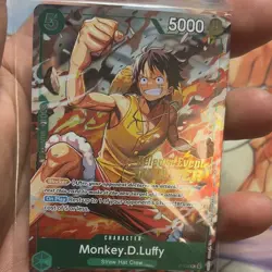 Bandai One Piece Card Game Monkey D. Luffy P-135 Release Event Winner Holo - Image 5