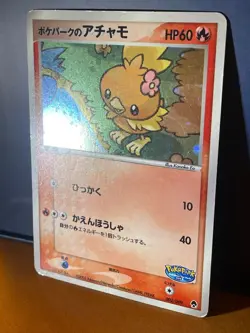 2005 Pokemon Card PokePark Forest Promo Torchic 002/009 - Premium File Rare Holo - Image 4