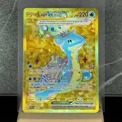 Lapras ex 164 Gold Holo [SVP: Scarlet & Violet Promo Cards] [NM] - Image 1