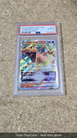 Charizard PSA 10 Graded PKM Card Mystery Pack Trading Card Game G2U - Image 2