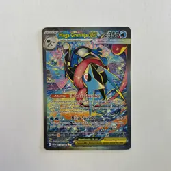 Mega Greninja ex SAR/ Chaos Rising Pokemon Card English TCG 2026 - Image 2