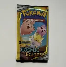 Pokemon TCG Cosmic Eclipse Booster Pack - English 3 Cards (1 Pack) - Image 1