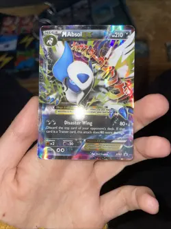 Pokemon TCG M Absol-EX XY Black Star Promos XY63 Holo Promo - Image 1