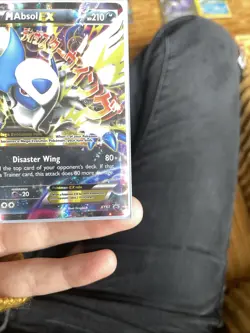 Pokemon TCG M Absol-EX XY Black Star Promos XY63 Holo Promo - Image 5