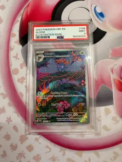 Gloom Holo Illustration Rare! PSA 9! Obsidian Flames 198/197 Pokemon - Image 1