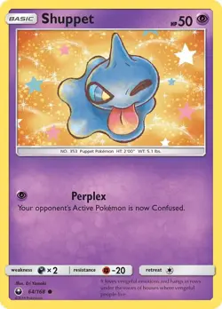 Shuppet (64) 64/168 SM - Celestial Storm NM Pokemon TCG - Image 1