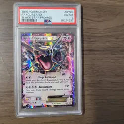2015 POKEMON XY RAYQUAZA EX BLACK STAR PROMOS #XY69 PSA 6 - Image 1