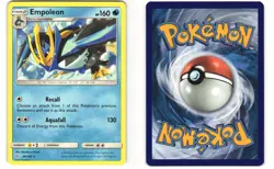 Empoleon Rare Pokemon TCG Cosmic Eclipse 56/236 LP - Image 3