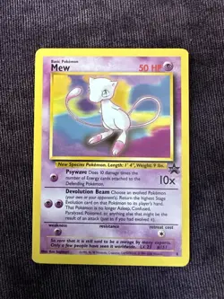Mew Pokemon TCG 2000 Movie Promo - Image 1