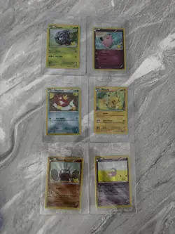 Pokemon SEALED 20th anniversary Generations Promos X6 Pikachu & Magikarp - Image 1