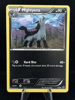 Pokemon TCG - Mightyena 17/39 + Poochyena 16/39 - 2013 Kalos Starter Set NM - Image 3