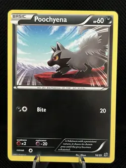 Pokemon TCG - Mightyena 17/39 + Poochyena 16/39 - 2013 Kalos Starter Set NM - Image 4