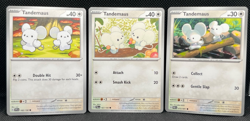 Pokemon TCG - (3x) Tandemaus Set | Regular Common - NM/M - Image 1