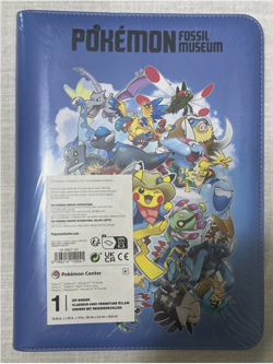 Pokemon Fossil Museum Pokemon TCG Zip Binder New Sealed - Image 1