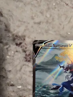 Hisuian Samurott V GG51/GG70 SWSH Crown Zenith Galarian Gallery Pokemon NM - Image 4