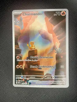 Pokemon TCG 151 Complete Set Charmander, Charmeleon, Charizard Illustration Rare - Image 3