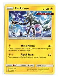 Xurkitree 70/236 Rare Normal SM - Unified Minds Pokemon NM - Image 1