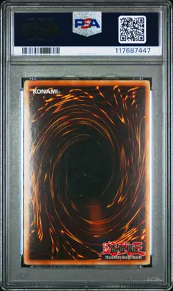 2011 YU-GI-OH! EXVC-EXTREME VICTORY BLACKWING - KOGARASHI THE WANDERER PSA 8 - Image 2