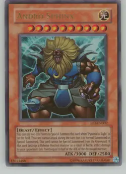 Yu-Gi-Oh Yu-Gi-Oh! Movie Exclusive Pack Andro Sphinx #EP1-EN002 NM or Better - Image 1
