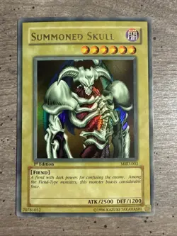 Summoned Skull MRD-003 Metal Raiders 1st Edition Faded Ultra Rare - Image 1